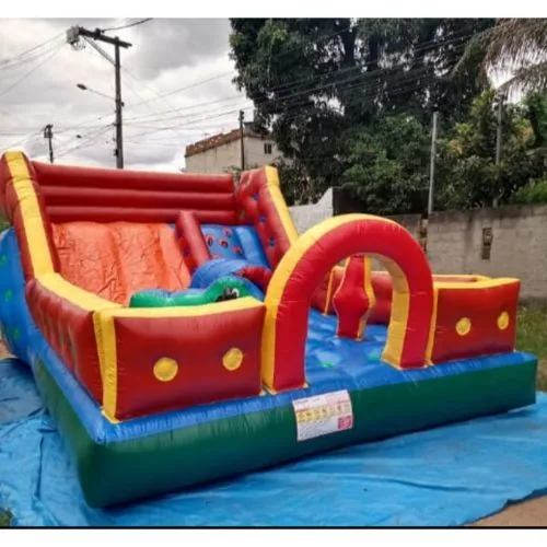 Multipark com escalada e escorrega da Top Kids Evento